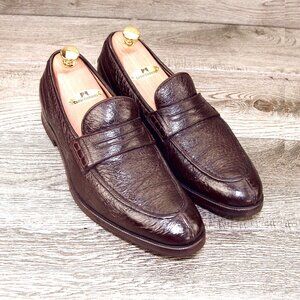 $895 GRAVATI Arthur Beren 8.5 M Genuine PECCARY Brown 17550 * add $15 new Trees